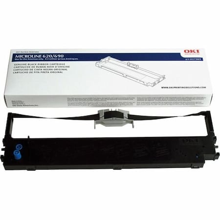 Oki Ribbon, Nylon, ML620/690 Up To 8M, Black OKI44173403